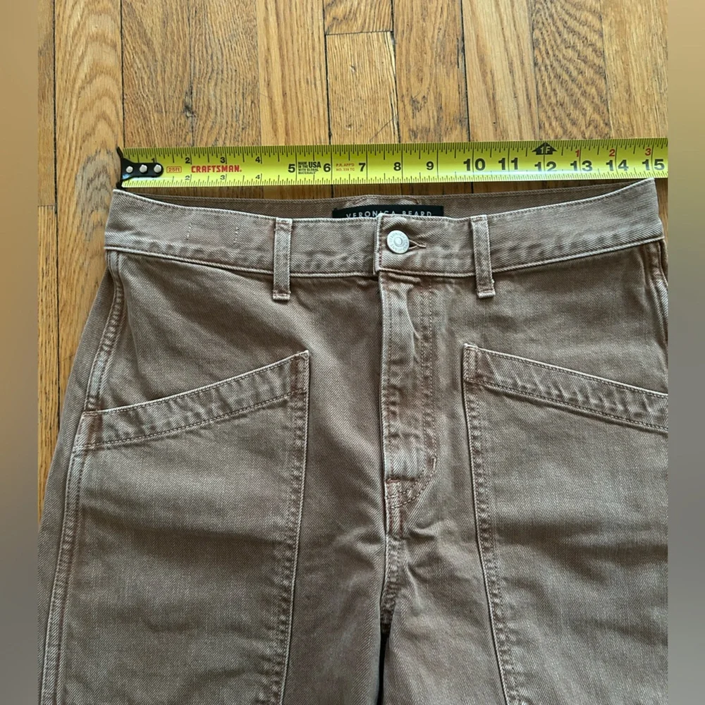 Veronica Beard Charlie Barrel Patch Pocket Jeans size 29 - Picture 10 of 10